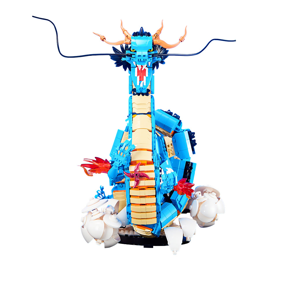 Lego One Piece - Dragon Azure Kaido (MOC Modèle de Collection)