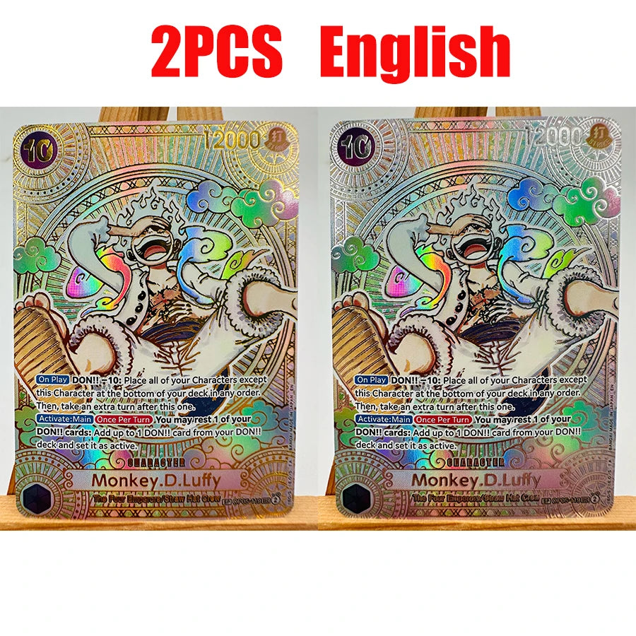One-Piece-TCG-Doppelpack – Luffy und Shanks (2 englische Exemplare)