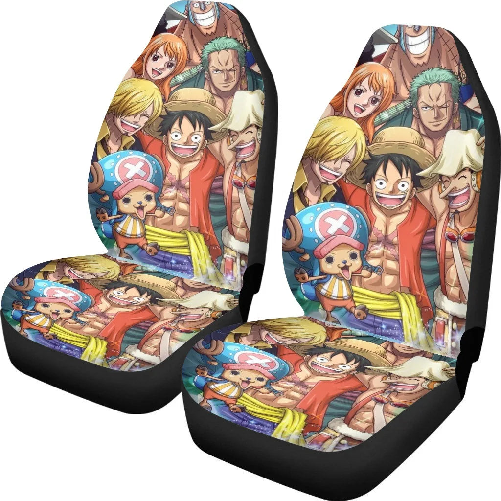2er-Set One Piece Sitzbezüge – Vollständige Crew (HD-Design)