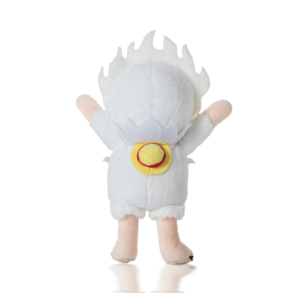 One Piece Plüschfiguren-Set – Luffy Gear 5 & Monkey D. Luffy Chibi