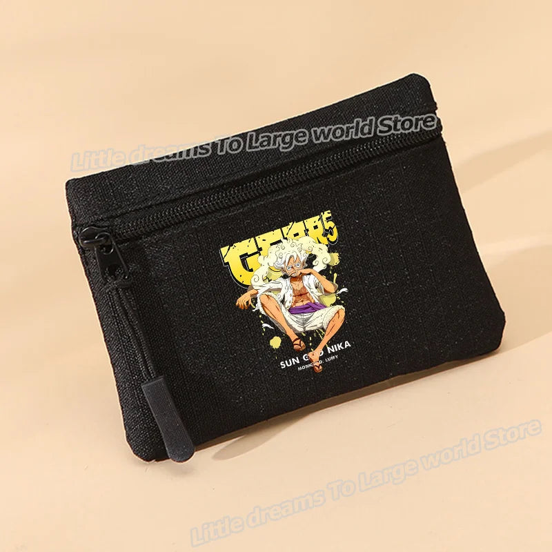 One Piece-Geldbörse – Monkey D. Luffy als gelbes Chibi