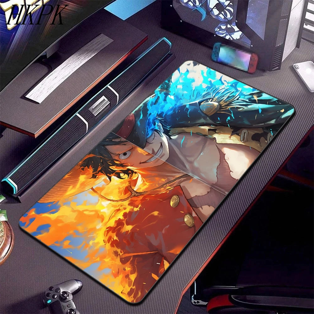 Tapis de Bureau One Piece - Luffy Gear 5 vs Kaido (Combat Final)