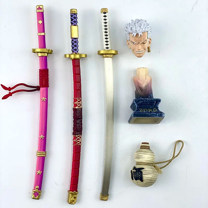 Figurine One Piece - Roronoa Zoro (Effets verts) (36cm)
