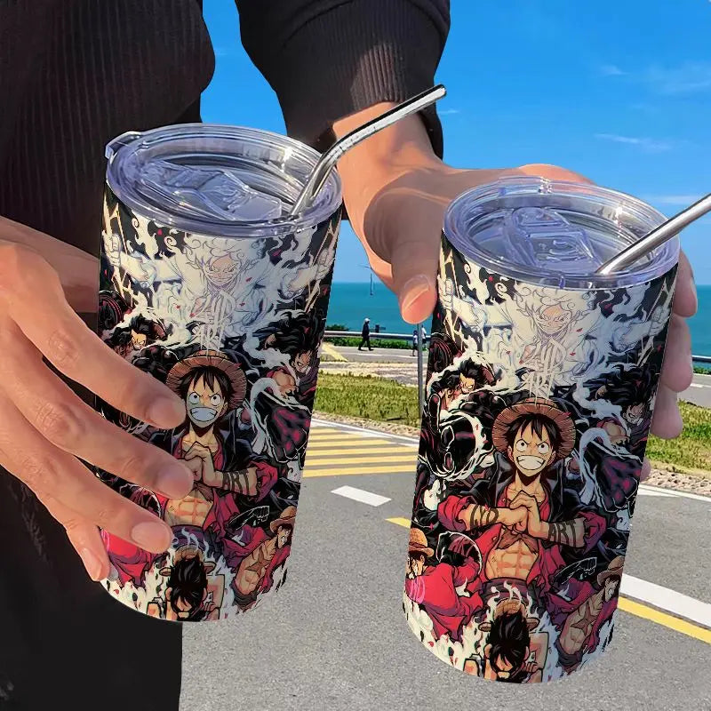 Gourde à Paille One Piece - Luffy Gear 4 Snakeman Combat