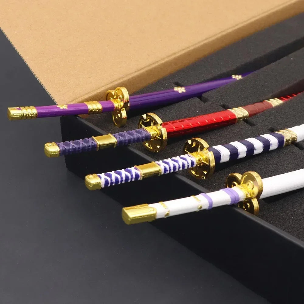 One Piece-Schwert - Set mit 4 Katanas von Roronoa Zoro (Waffensammlung)