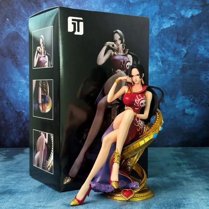One Piece-Figur - Boa Hancock (Sitzhaltung auf einem Sammlerthron)