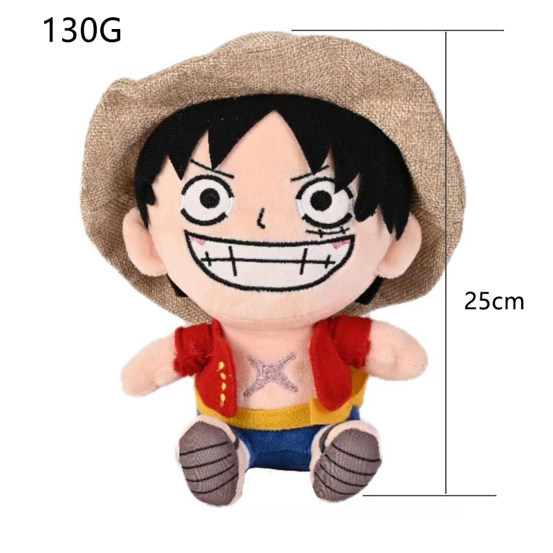 One Piece Plüschfiguren-Set – Luffy Gear 5 & Monkey D. Luffy Chibi