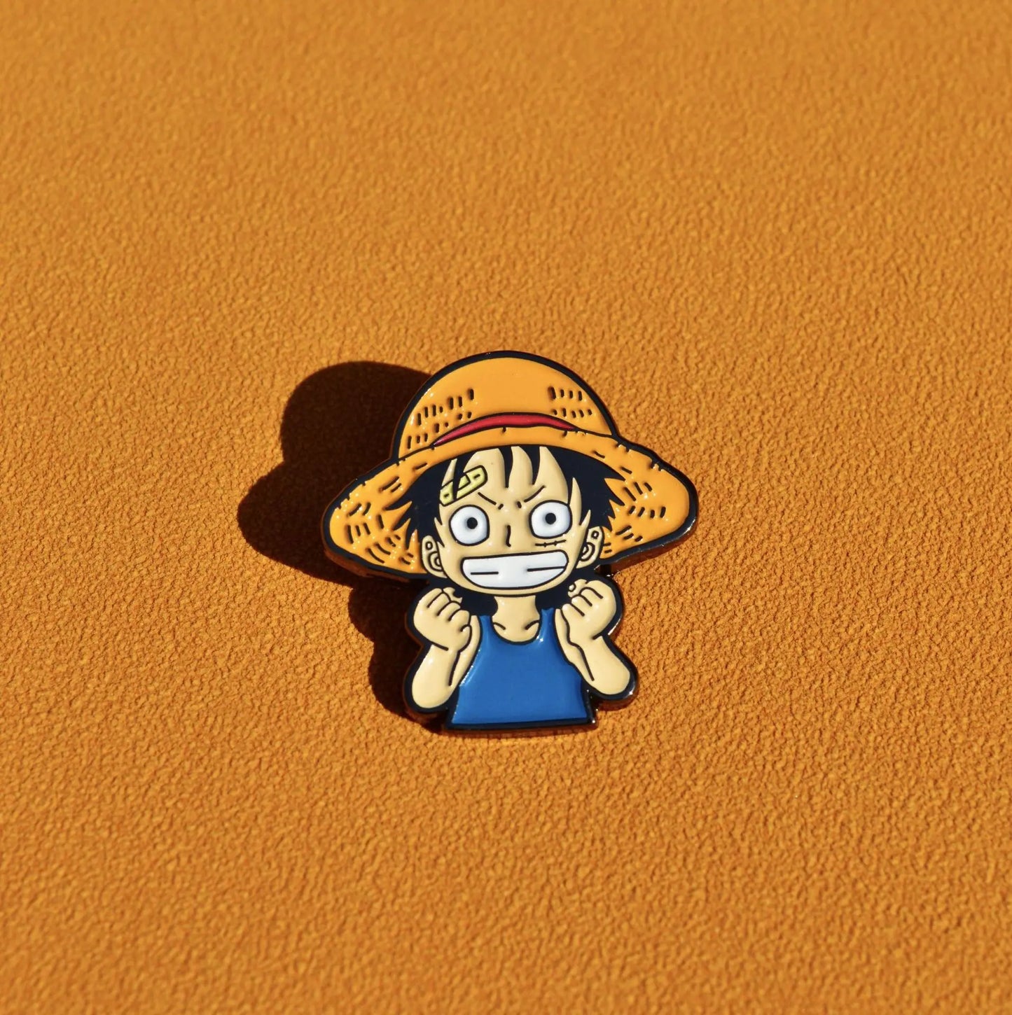 Pin’s One Piece - Broche Émaillée Monkey D. Luffy Chapeau de Paille