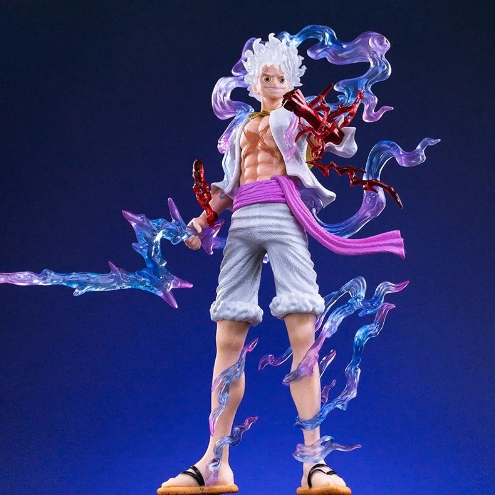 One Piece-Figur – Ruffy Gear 5 (Blitz- und Verwandlungseffekte)