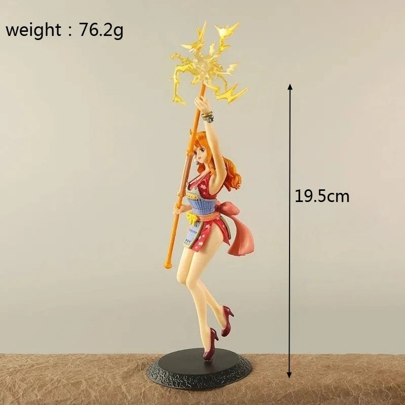 Statuette One Piece - Nami en Action (Effets de Combat)