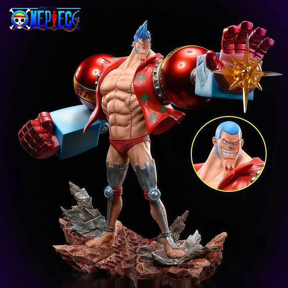 One Piece-Statue - Franky Shogun „Iron Pirate“ (Actionfigur 28.5cm)