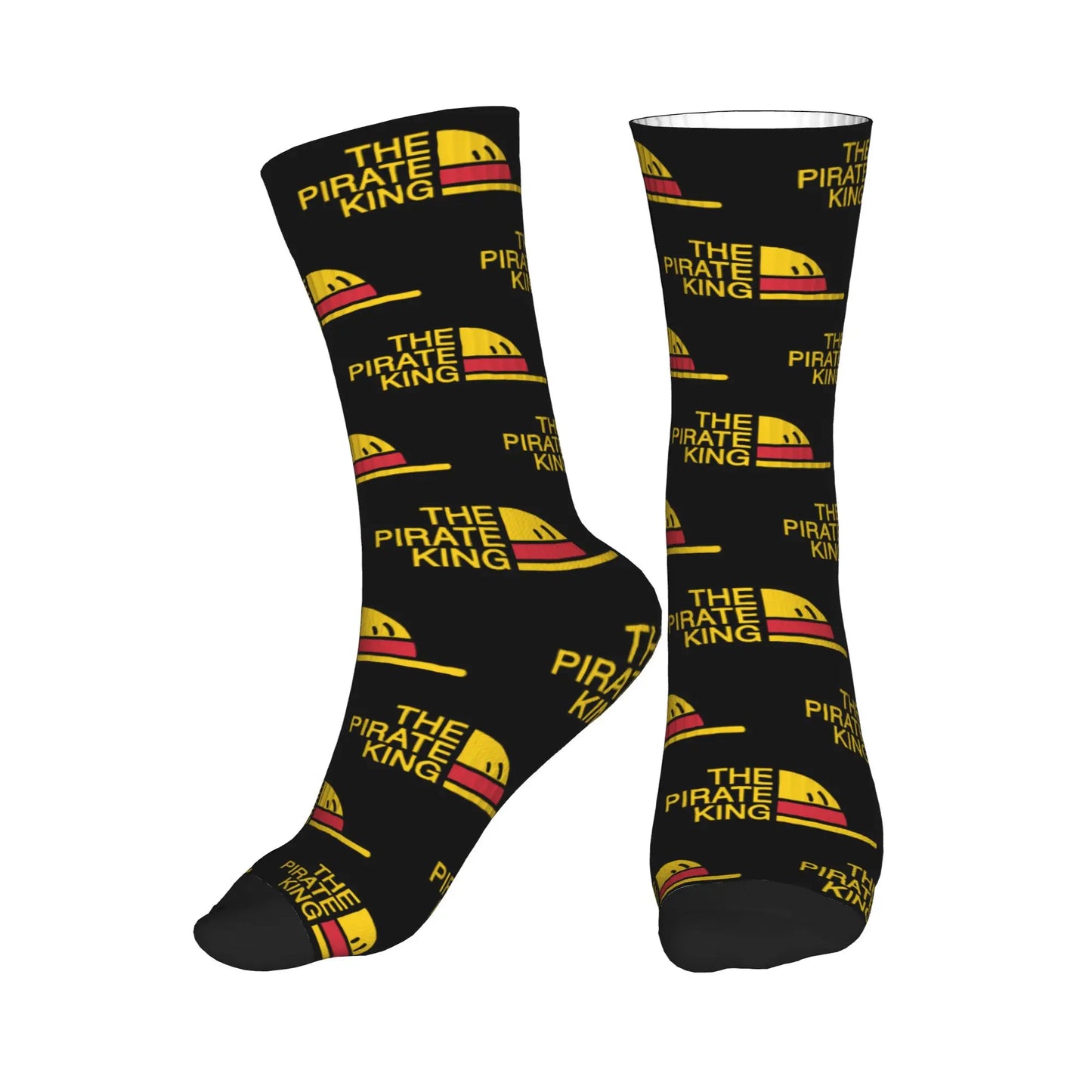 Chaussettes One Piece - Affiches Wanted Noir