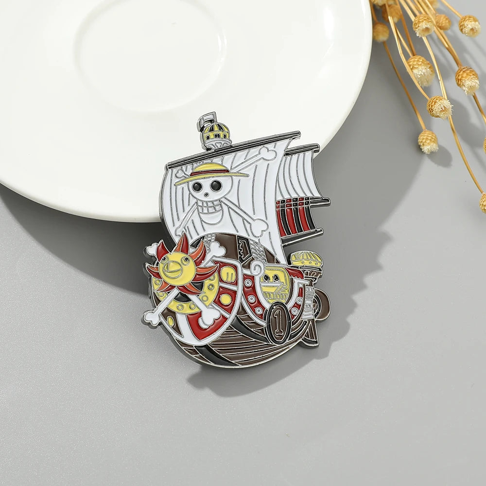Broche One Piece - Pin’s Émaillé Vogue Merry & Équipage