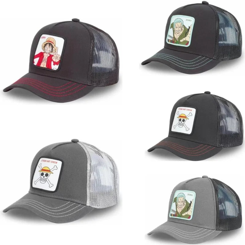 One Piece Trucker-Cap – Ruffy Rot