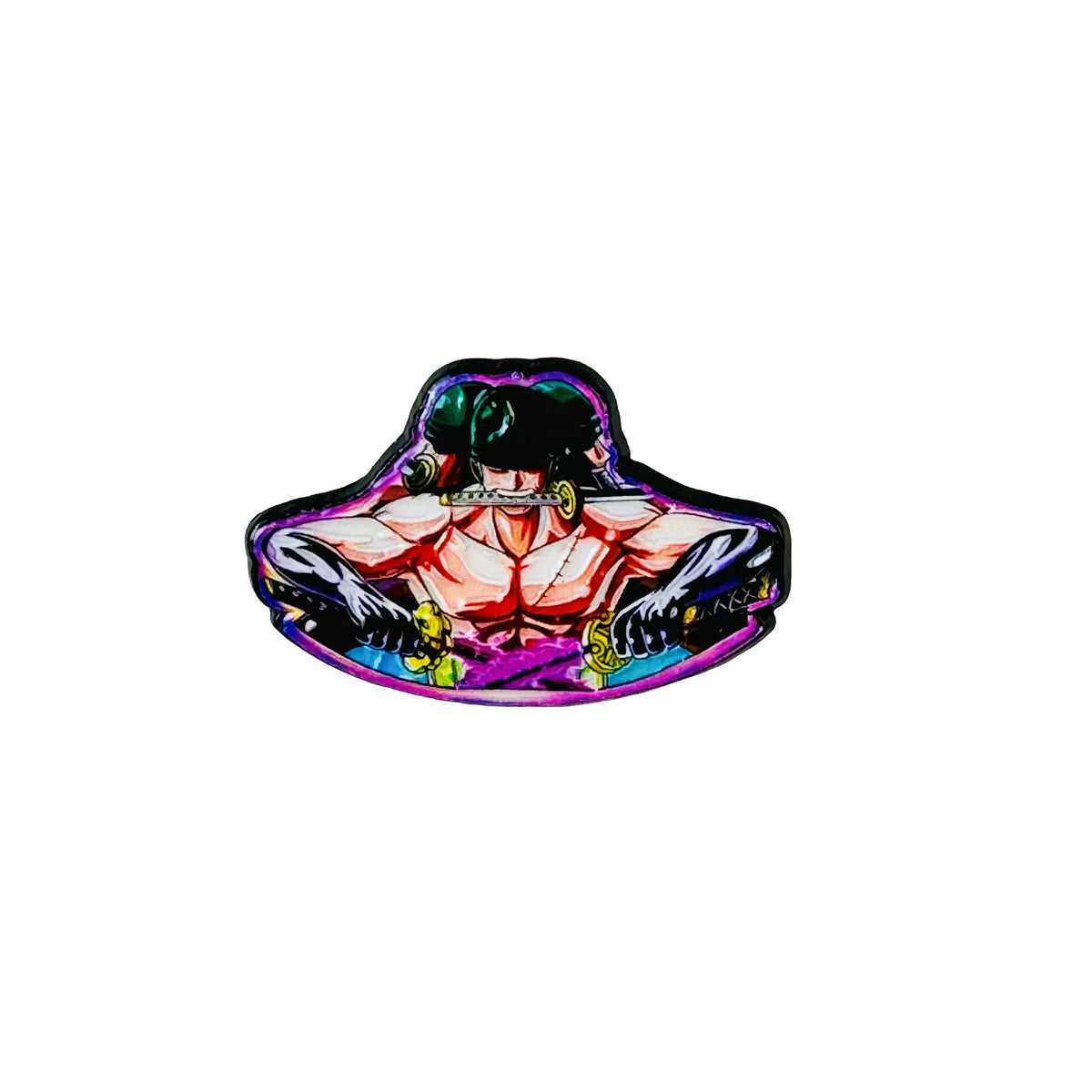 One-Piece-Anstecker – Der lächelnde Monkey D. Luffy als Chibi