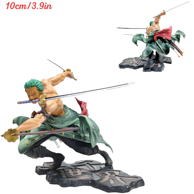 Figurine One Piece - Roronoa Zoro Attaque Spéciale (Effets de Tranchants)
