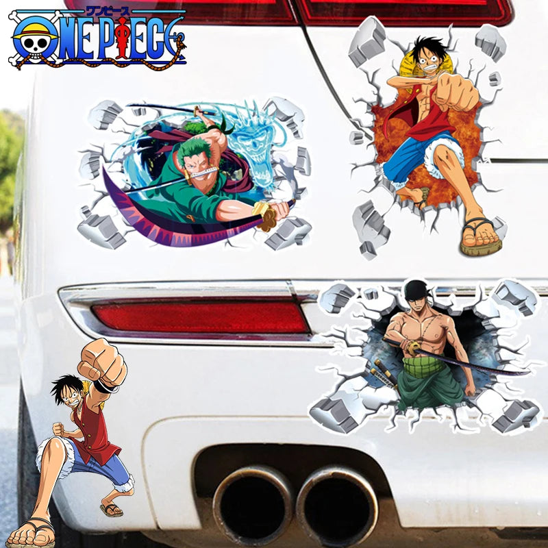 One Piece-Autozubehör - Luffy-Figur für den Lüftungsschlitz