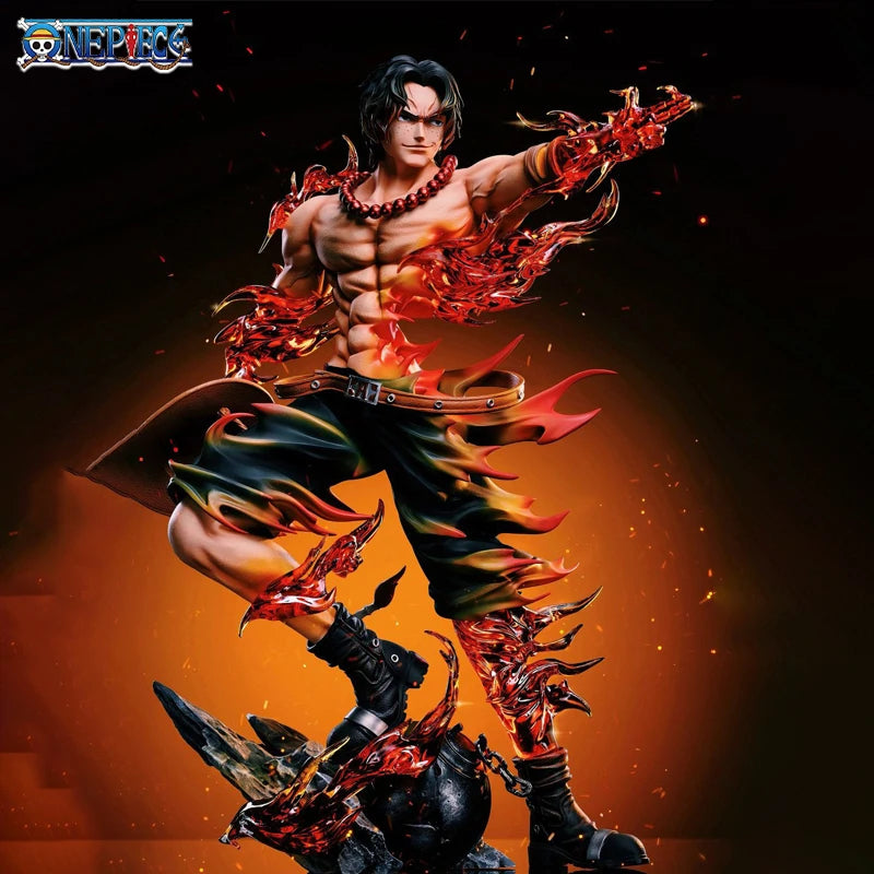 One Piece-Statue - Portgas D. Ace (Intensive Flammeneffekte)