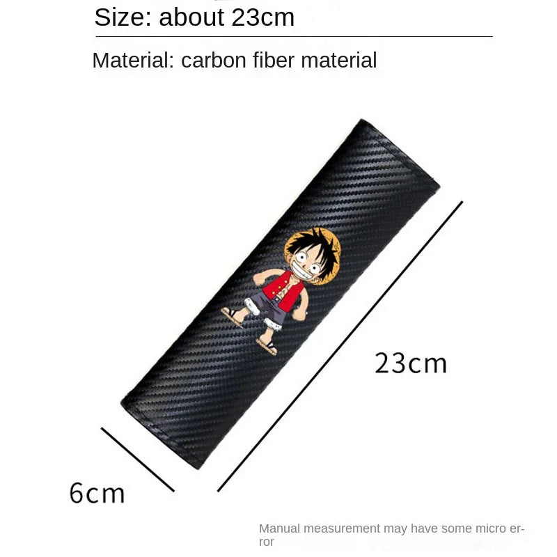 Protections de Ceinture One Piece - Design Monkey D. Luffy (Cuir PU)