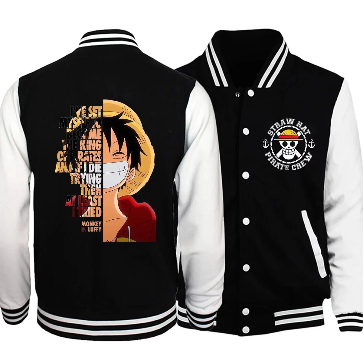 Teddyjacke – Luffy lächelt