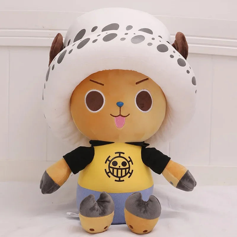 Trafalgar-Law-Plüschtier – Version mit weißem Chibi-Hut