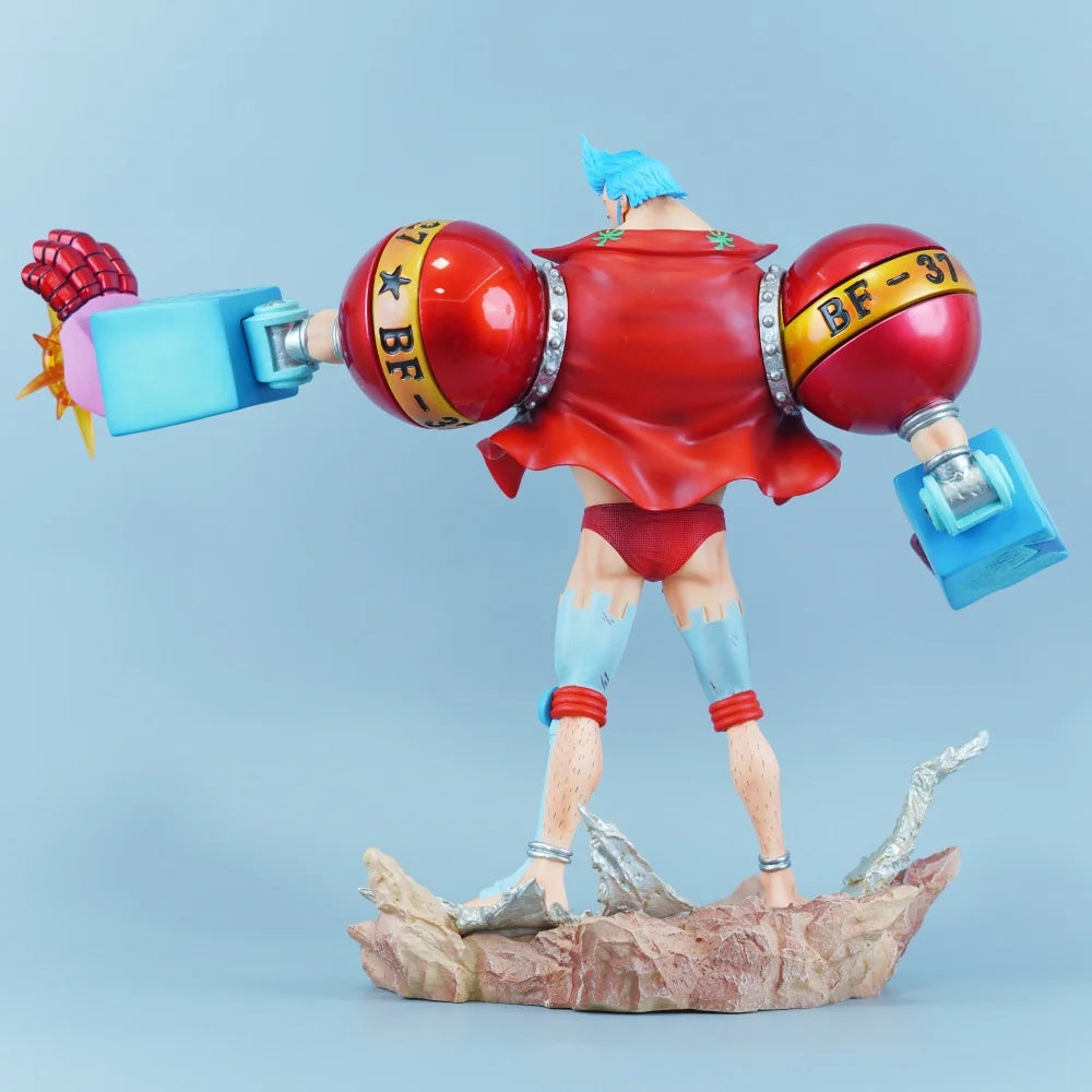 One Piece-Statue - Franky Shogun „Iron Pirate“ (Actionfigur 28.5cm)