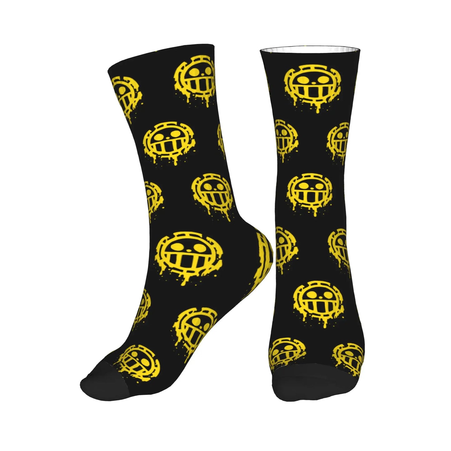 Chaussettes One Piece - Law Heart Jaune