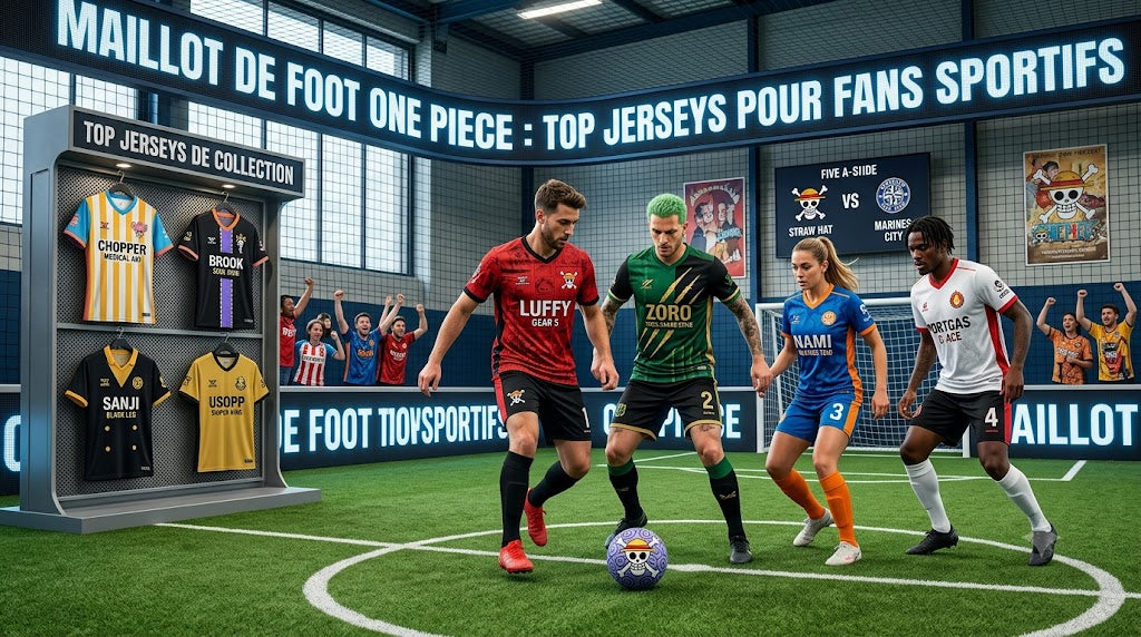 Maillot de foot One Piece : top jerseys pour fans sportifs