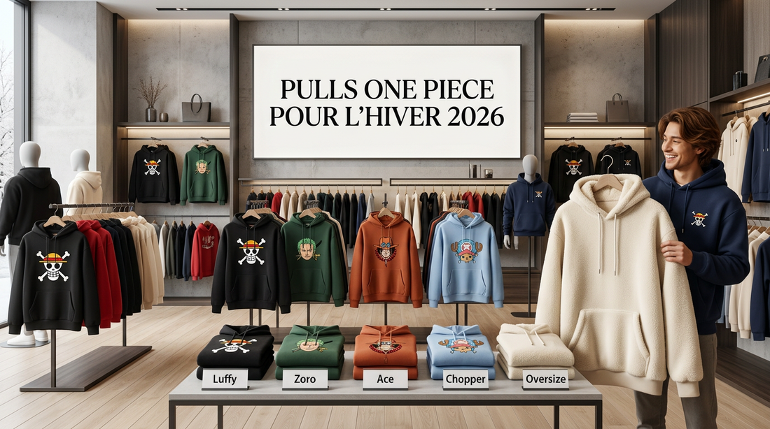 Pull One Piece : Les Meilleurs Hoodies pour l'Hiver 2026