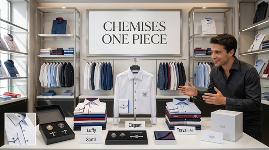 Chemise One Piece : L'Élégance Pirate pour Sortir ou Travailler