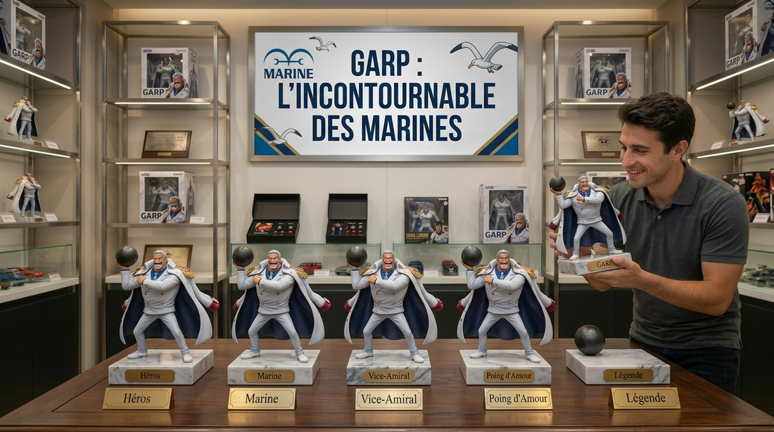 Figurine Garp One Piece : L'Incontournable des Marines