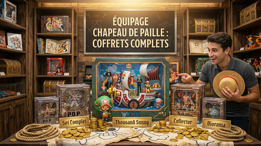 Figurines Équipage Chapeau de Paille : Coffrets et Sets Complets