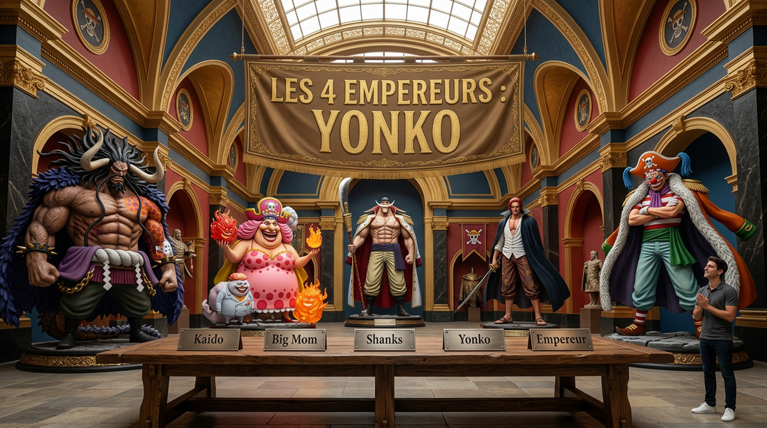 Figurines des 4 Empereurs One Piece : Yonko à Collectionner