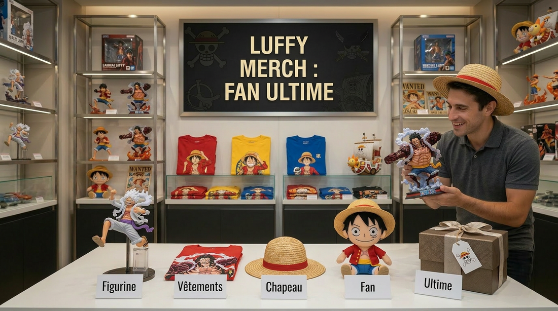 Luffy Merch : Tout ce que le Fan Ultime Doit Avoir