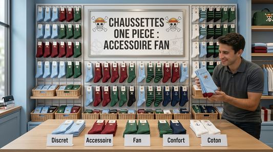 Chaussettes One Piece : L'Accessoire Discret du Fan