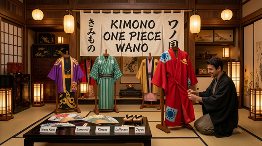 Kimono One Piece Wano : L'Arc Japonais en Vêtement