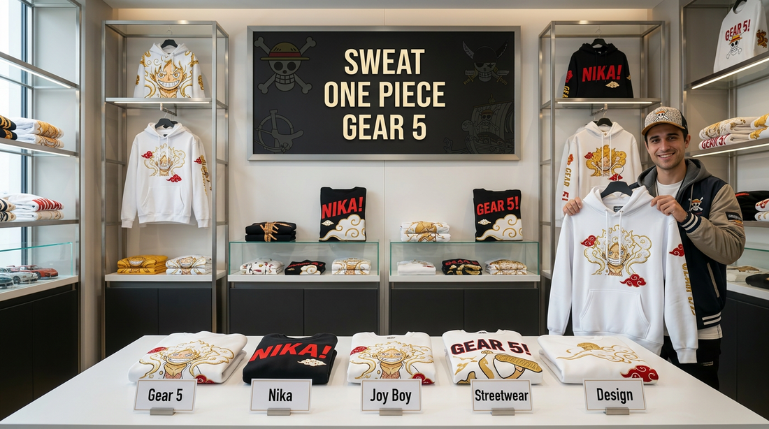 Sweat One Piece Gear 5 : Le Design de l'Heure