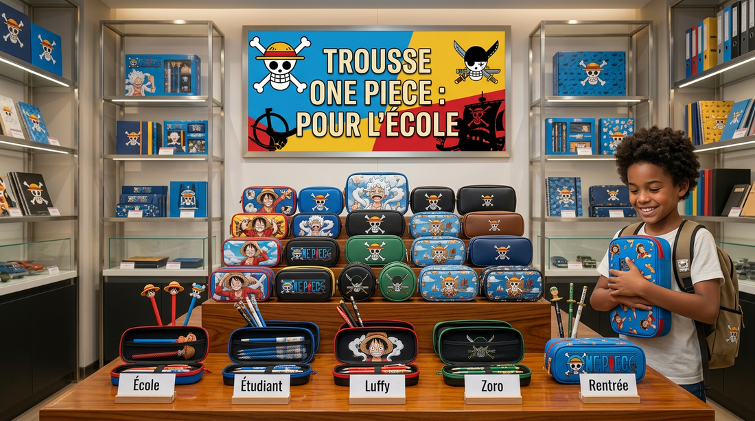 Trousse One Piece : Les Modèles pour Aller à l'École en Fan