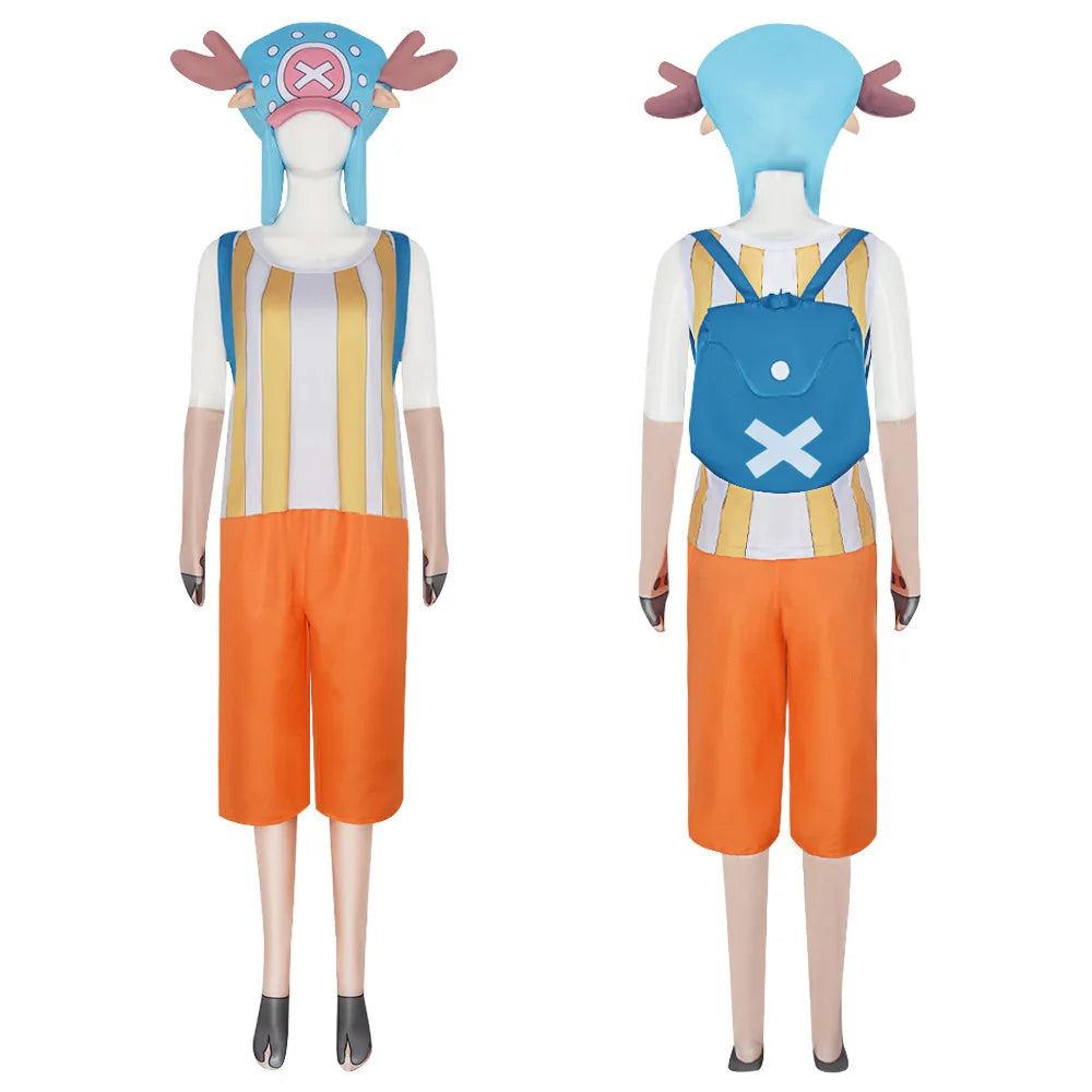 Costume Cosplay One Piece - Déguisement Tony Tony Chopper (Arc Wano Kuni)