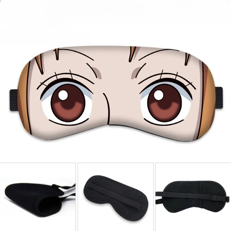 Schlafmaske One Piece – Design mit Nico Robins Augen