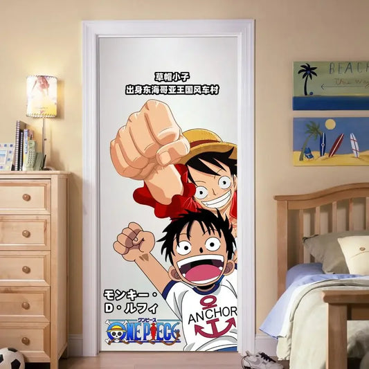 One-Piece-Wandteppich – Monkey D. Ruffy Gear 5 (künstlerisches Design)