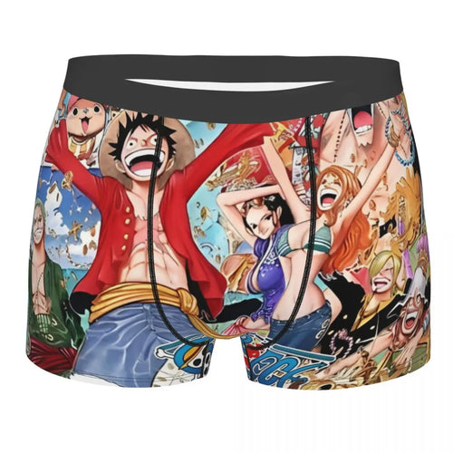 Boxershorts – Ruffy in mehreren Posen