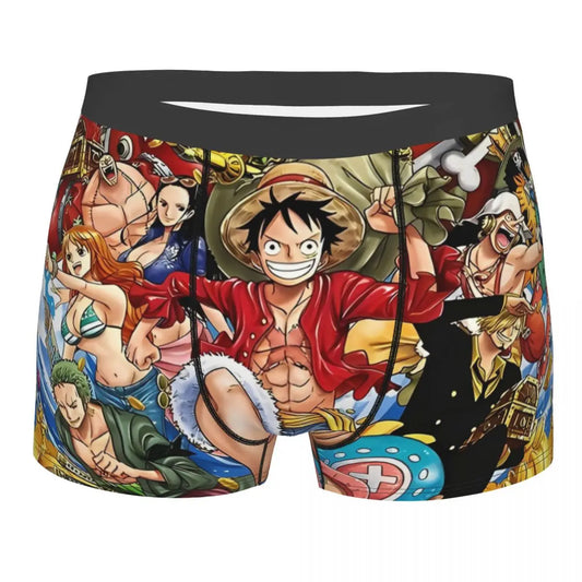 Caleçon Boxeur One Piece - Équipage Mugiwara Style Panorama