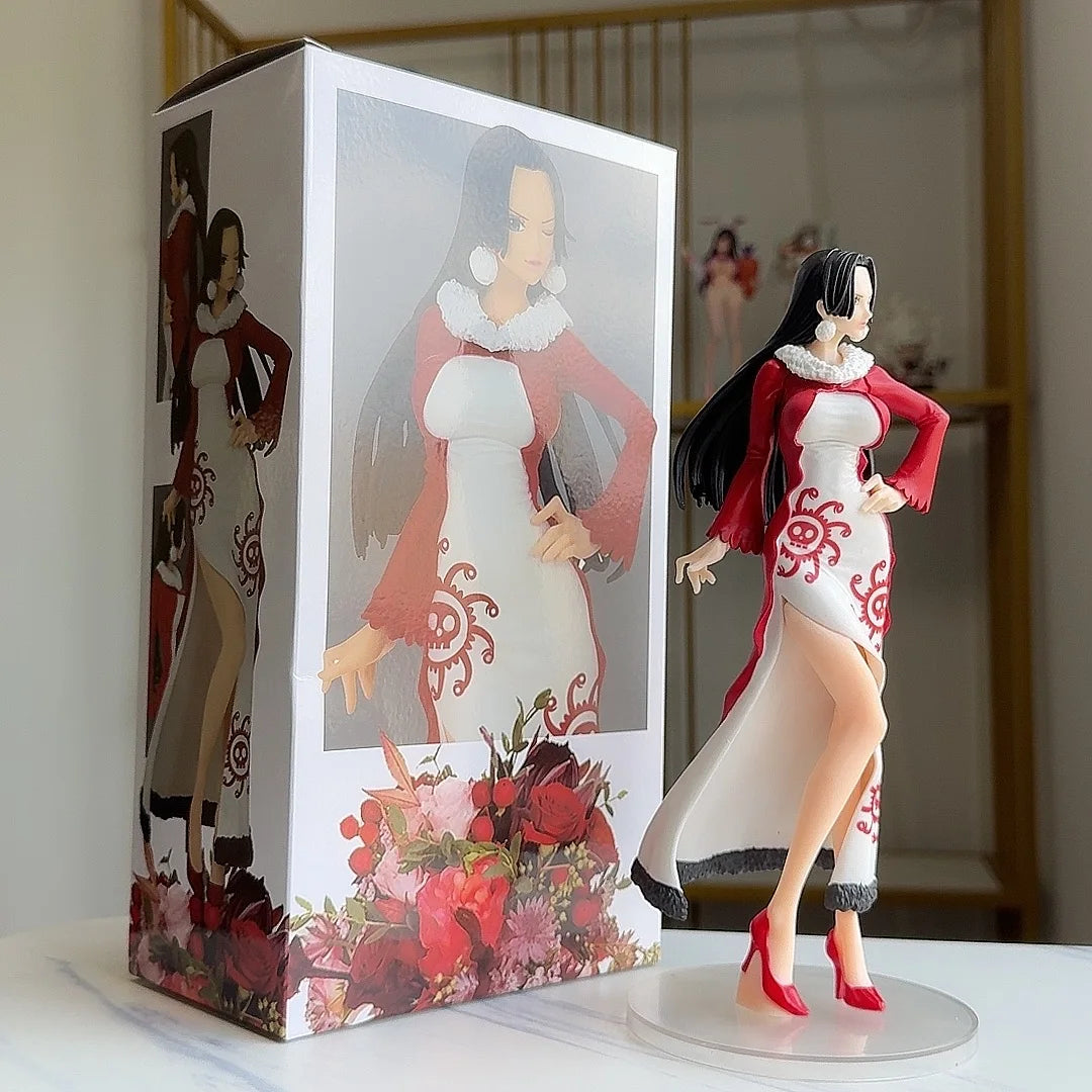 Figurine One Piece - Boa Hancock (Robe Rouge de l'Impératrice Pirate)