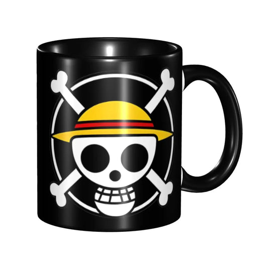 Mug One Piece - Jolly Roger Classique Fond Noir