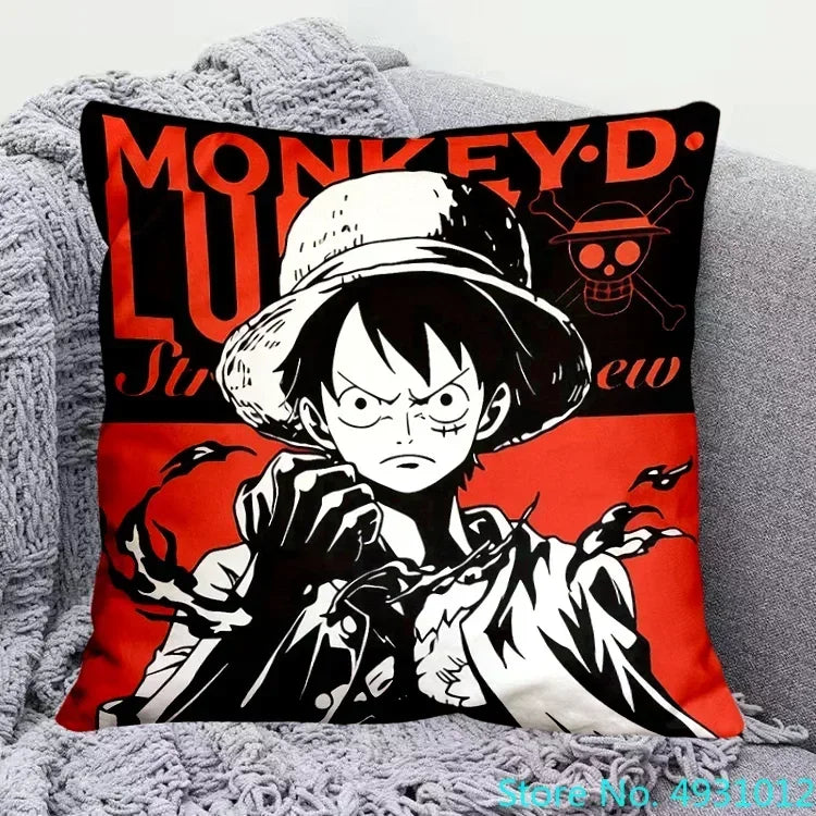 One Piece-Kissenbezug – Monkey D. Ruffy (Strohhut)