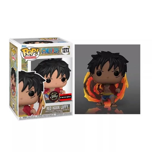 Figurine Pop One Piece - Red Hawk Luffy