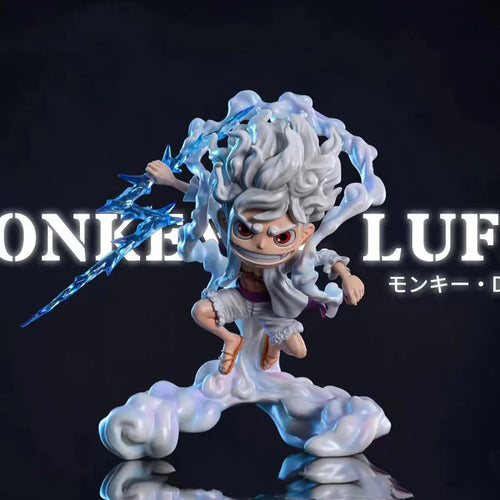 Figurine One Piece - Monkey D. Luffy Gear 5 Nika (Effet Fumée)