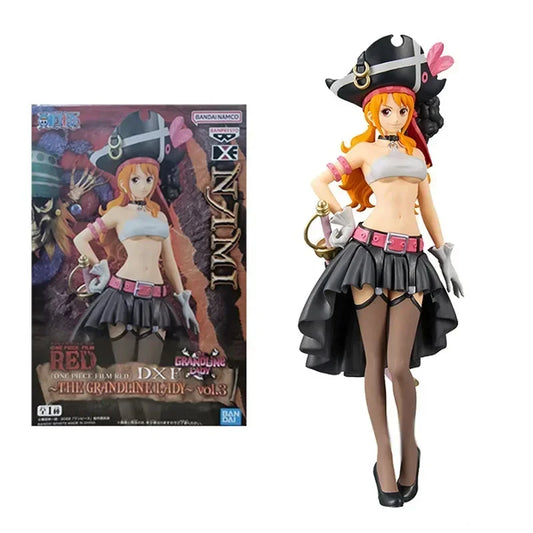 Figurine One Piece - Nami Style Steampunk (19cm avec Accessoires)