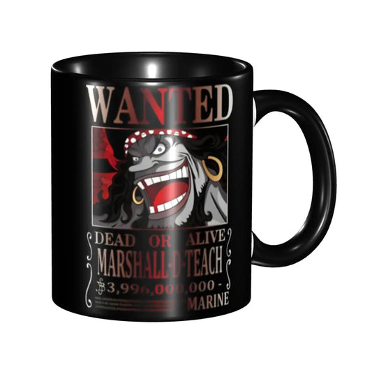 One Piece Tasse – Wanted Marshall D. Teach (Blackbeard)